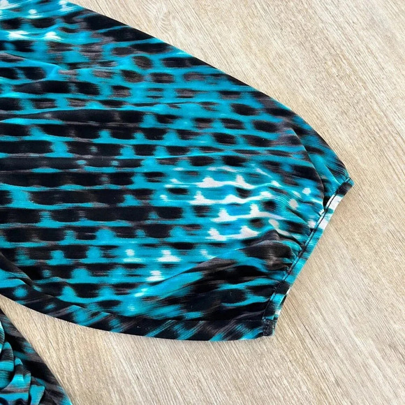 Womens Worthington Stretch Blue Blouse - XL - Picture 3 of 6